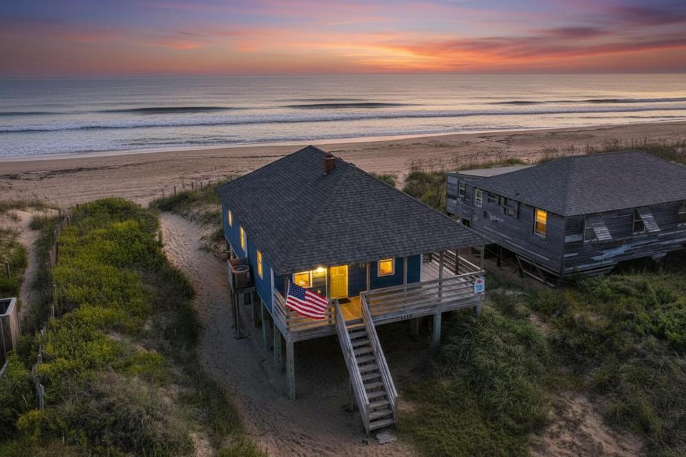 Deja Blue - KDH MP 6, Oceanfront, Hot Tub, Pets OK, Fenced-in Dog Area, Corn Hole